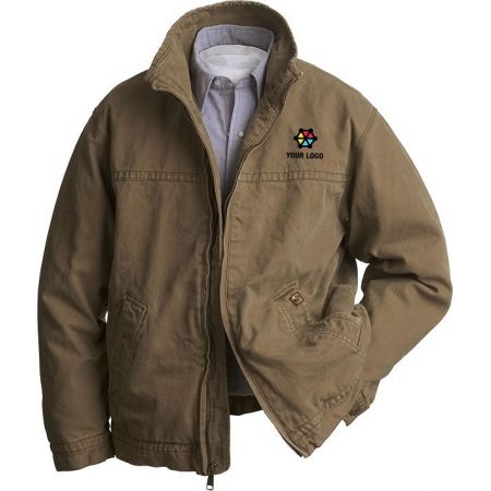 20-5028, Small, Khaki, Right Sleeve, None, Left Chest, Your Logo + Gear.